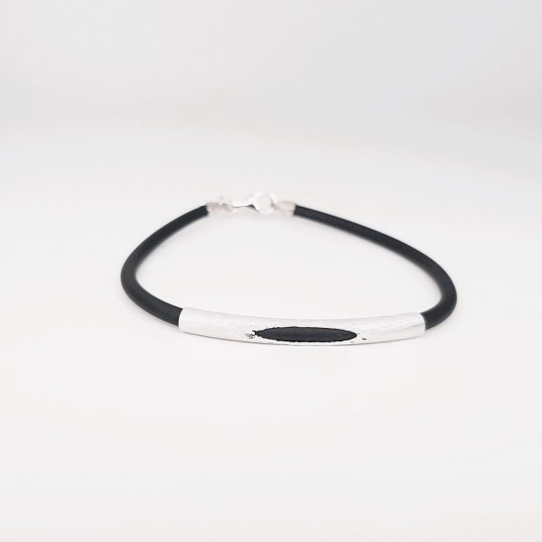 Muška kaucuk narukvica