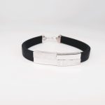 Muška kaucuk narukvica