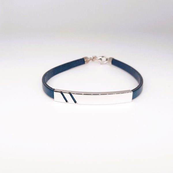 MUŠKA KOŽNA NARUKVICA