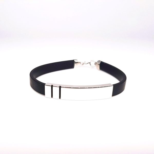 MUŠKA NARUKVICA KAUČUK