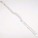 MUŠKA NARUKVICA SA PLOČICOM