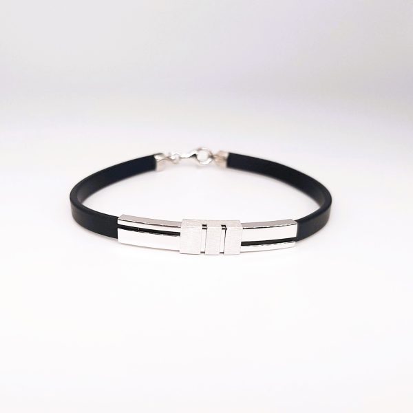 MUŠKA NARUKVICA KAUČUK