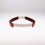 MUŠKA KOŽNA NARUKVICA