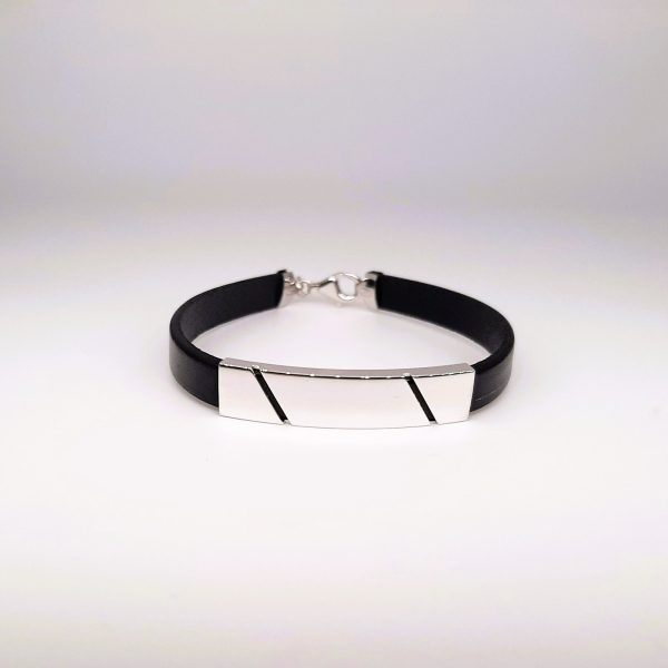 MUŠKA KOŽNA NARUKVICA